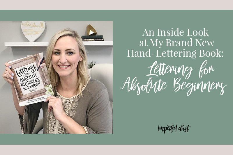 Hand Lettering for Beginners: What's in my new book??? Book reveal,  unboxing, and flip-through! 