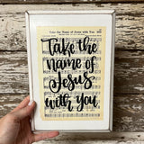 Take the Name of Jesus with You