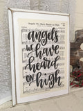 Angels we have heard on High