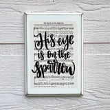 His Eye Is On The Sparrow