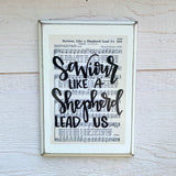 Saviour Like A Shepard Lead Us