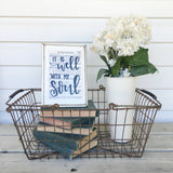 It Is Well With My Soul Hymn Wall Art