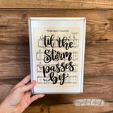 Til the Storm Passes By