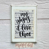 My Jesus  I Love Thee