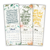 NEW 2025 Hand Lettered Scripture Card Calendar