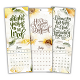 NEW 2025 Hand Lettered Scripture Card Calendar