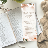 2025 Hand Lettered Scripture Card Calendar