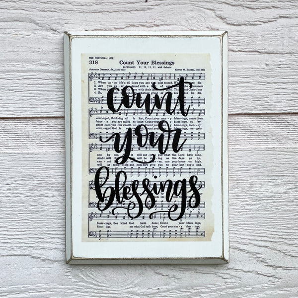 Count Your Blessings – Imperfect Dust