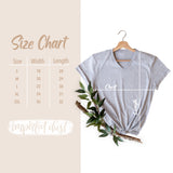 Imperfect Dust Shirt Size Chart from S-2XL
